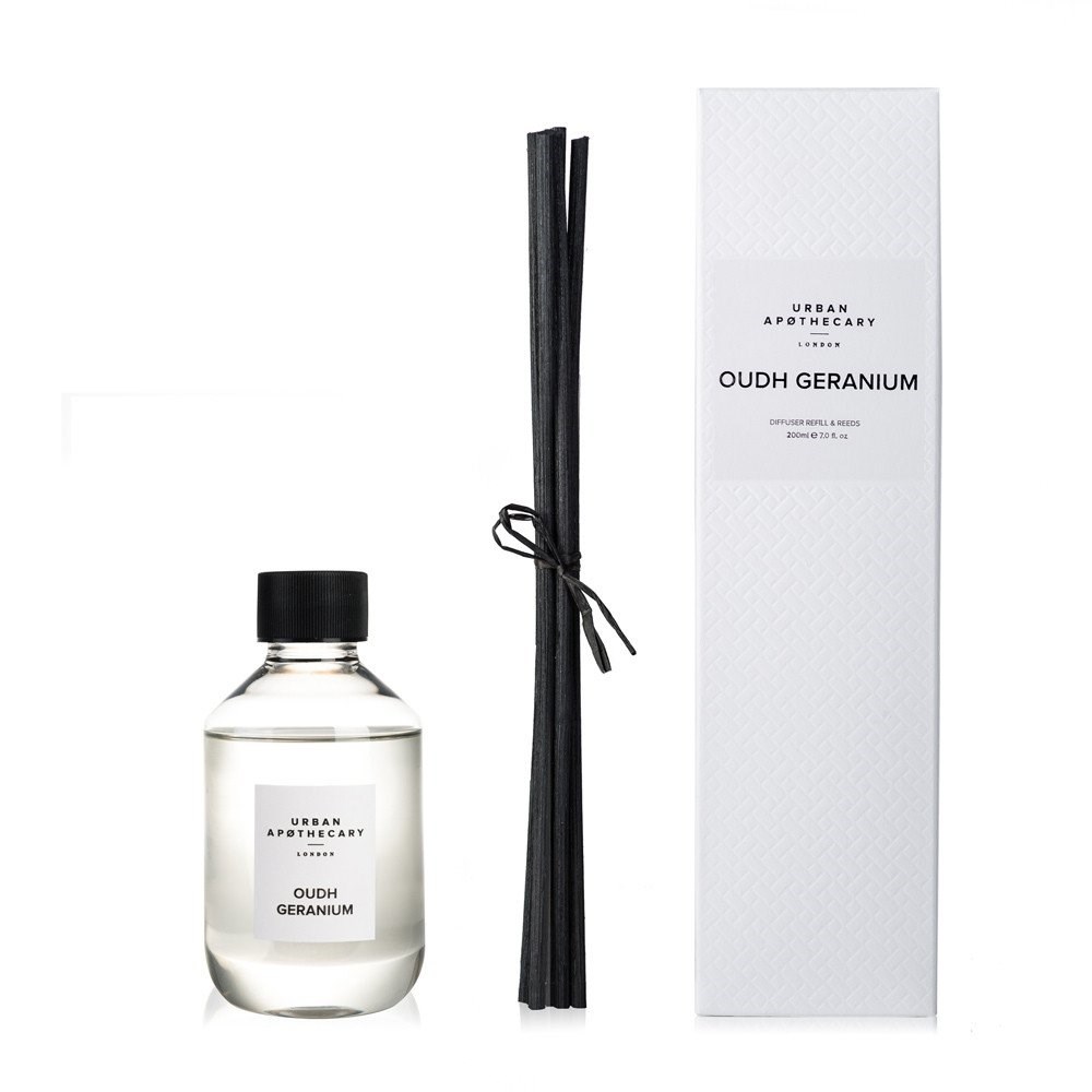 Аромат для дома Urban Apothecary Oudh Geranium наполнитель 200 ml - фото 7482